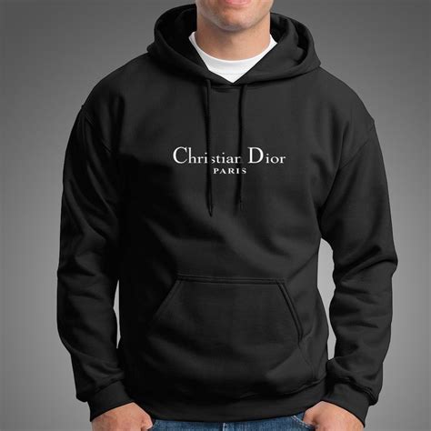 dior black hoodie mens|christian dior couture hoodie.